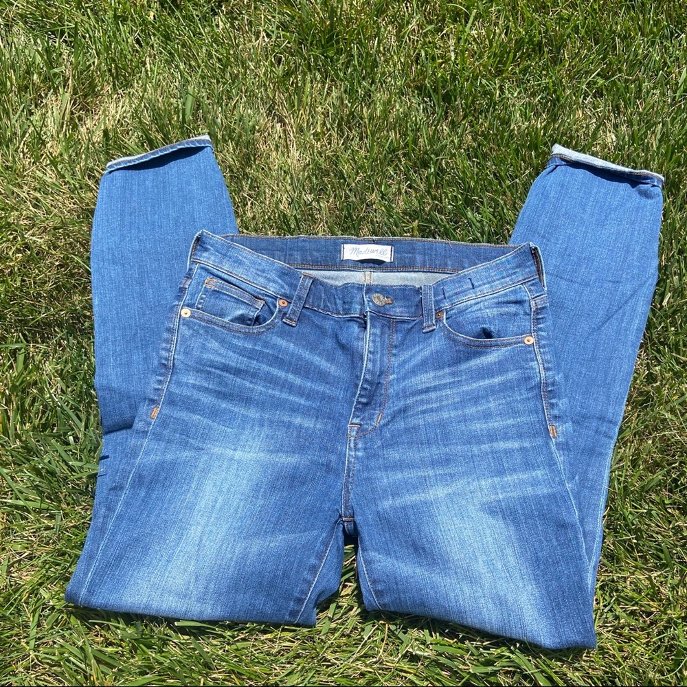Madewell high rise skinny jeans